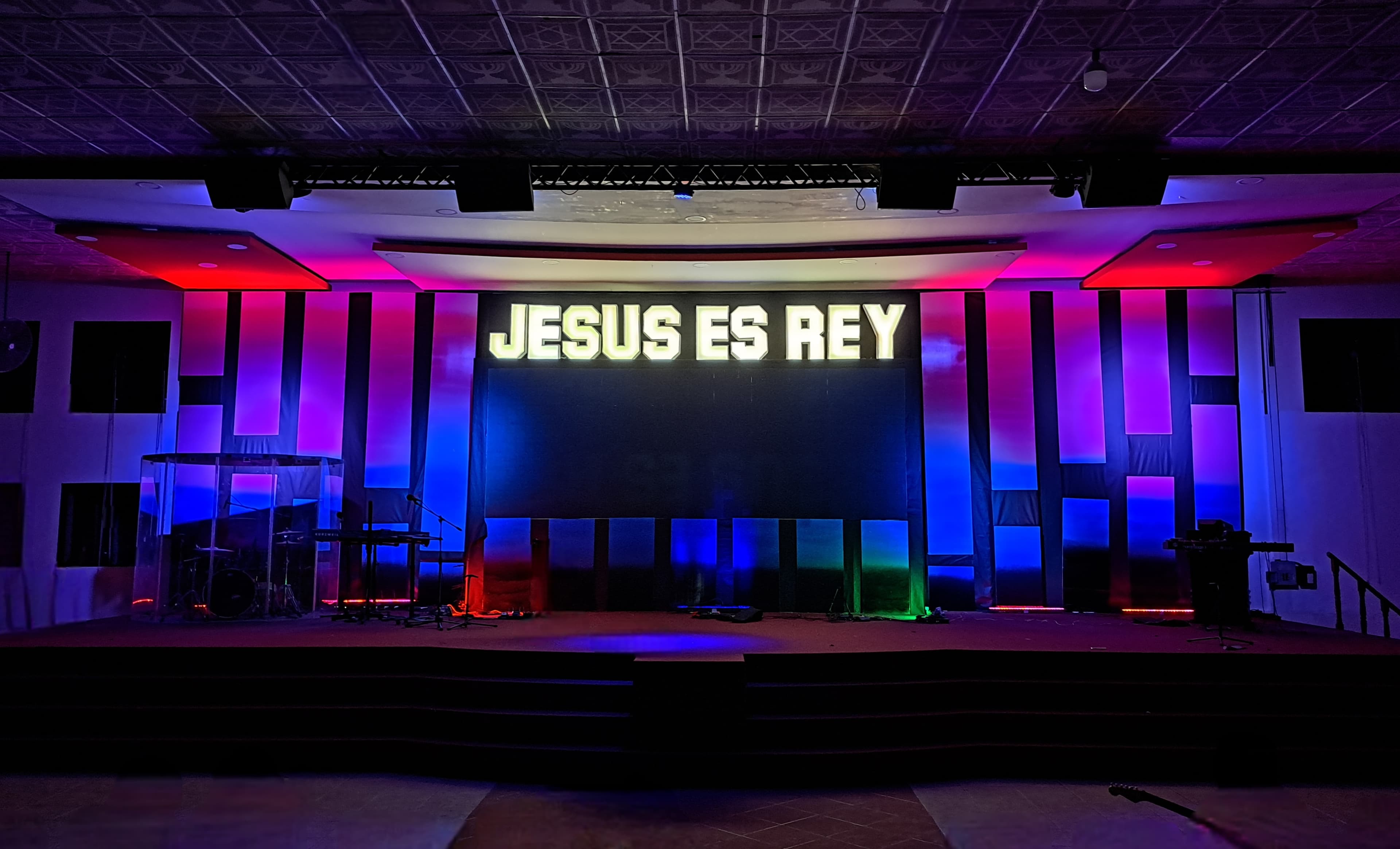 Imagen histórica de la congregación